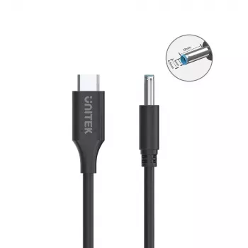 Stromkabel UNITEK C14117BK-1.8M USB C DC 1,8 m 20 V 3,25 A