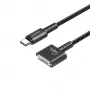 Stromkabel UNITEK C14121BK-1M Schwarz MagSafe 3 USB C 1m 28V 5A