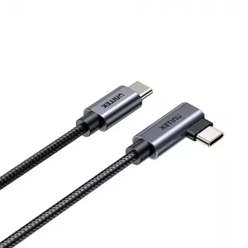 USB-Kabel UNITEK C14123BK-1M 1m USB 2.0 Schwarz Grau