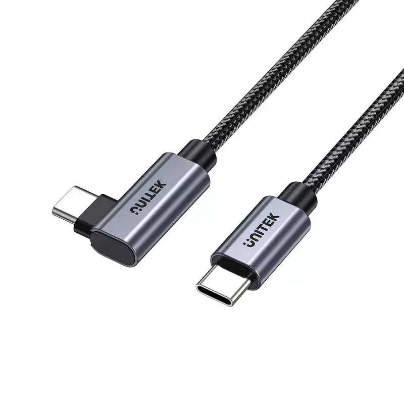 USB-Kabel UNITEK C14123BK-1M 1m USB 2.0 Schwarz Grau