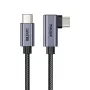 USB-Kabel UNITEK C14123BK-3M USB 2.0 USB C 3m Schwarz Grau