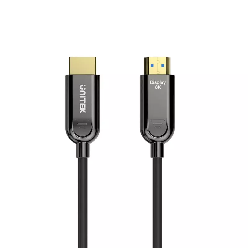 HDMI-Kabel UNITEK C11085GY01-60M 60m 2.1 48 Gbit/s Schwarz