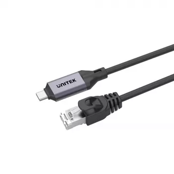 Netzwerkkabel UNITEK C18148AGY01-5M RJ45 Cat6 5m Schwarz