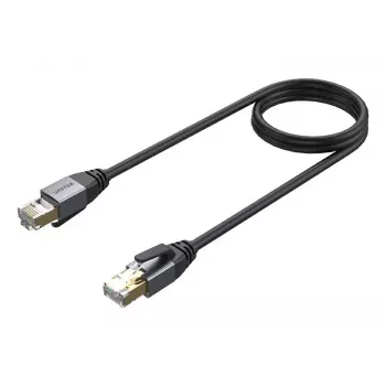 Netzwerkkabel UNITEK C18149AGY03-5M RJ-45 Cat8 5m Schwarz