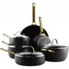 Pfannenset GreenPan CC008481-001 — gemischtes 6-teiliges Set, Schwarz und Gold