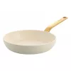 Allzweckpfanne GreenPan Evolution rund 24 cm, weiß, PFAS-frei