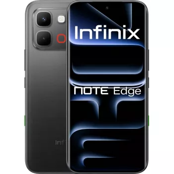 Smartphone INFINIX Note Edge 8 GB RAM 256 GB Speicher Shadow Schwarz