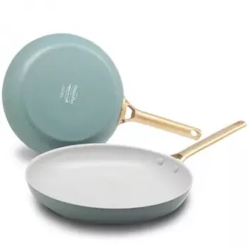 Bratpfanne GreenPan Padova Rund 280 mm, blau, 2er-Set