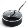 Allzweckpfanne GreenPan Barcelona Pro Rund 240 mm, schwarz, 1,77 kg, PFAS-frei
