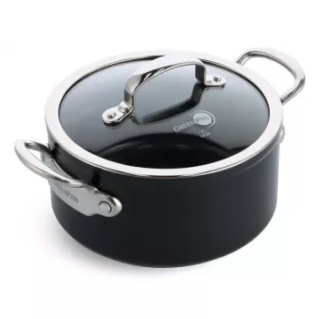 Allroundpfanne GreenPan Barcelona Pro Rund 280 mm, schwarz, 920 g, PFAS-frei