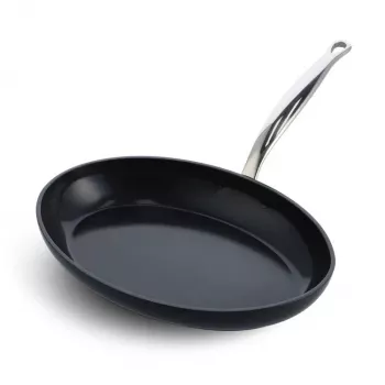 Allzweckpfanne GreenPan Barcelona Pro Rund, 330 mm Durchmesser, PFAS-frei, schwarz