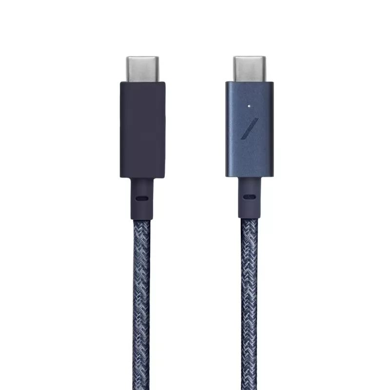 USB-C-auf-USB-C-Kabel Native Union Belt Kabel Pro 2,4 m USB 2.0 Blau