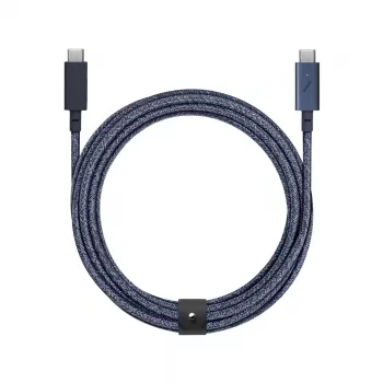 USB-C-auf-USB-C-Kabel Native Union Belt Kabel Pro 2,4 m USB 2.0 Blau