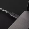 Native Union Belt Cable Pro USB-C auf USB-C, 2,4 m, LED-Anzeige, Rose