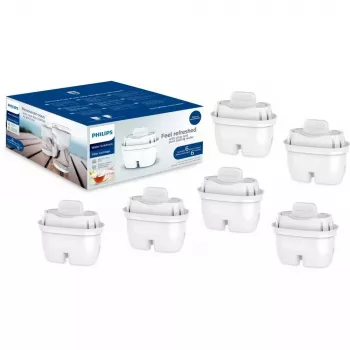 Wasserfilterkartusche Philips AWP212/31 Micro X-clean, Ersatzkartuschen 6er-Pack