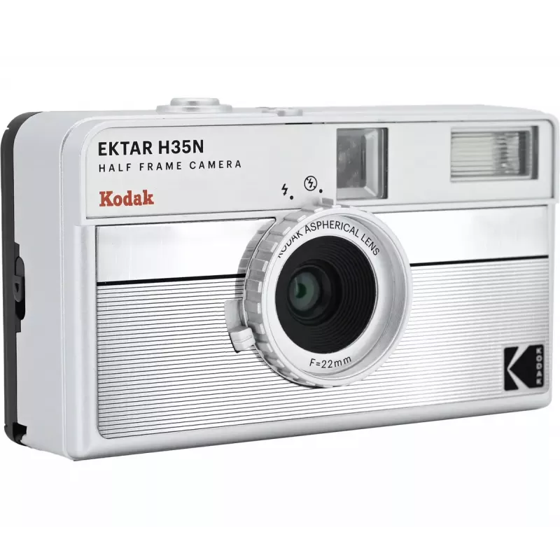 Filmkamera Kodak EKTAR H35N Striped Silver 35mm