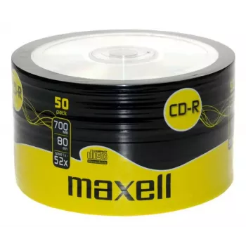 CD-R Rohlinge MAXELL 624036 — 700 MB, 52x, 50er-Pack