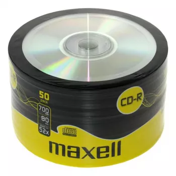 CD-R Rohlinge MAXELL 624036 — 700 MB, 52x, 50er-Pack