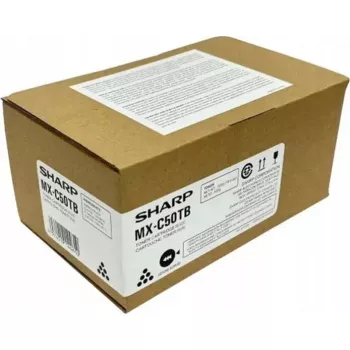 Tonerkartusche Sharp MXC50TB Schwarz für kompatible Sharp-Multifunktionsdrucker (Modell MX-C50TB)