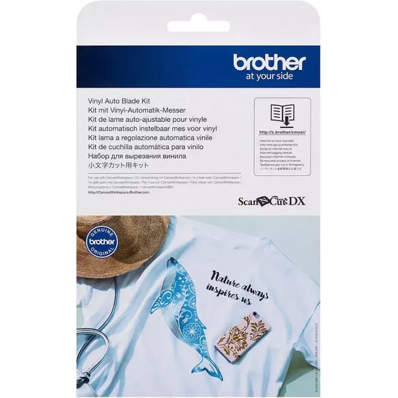 Schneideset Brother CADXVBKIT1 für Vinyl mit Präzisionsklingen