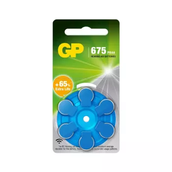 Einwegbatterie GP Batterien 103251 675 PR44 Zink-Luft