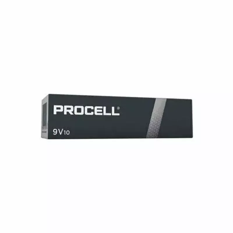 Alkaline 9V Batterie Duracell MN1604 Procell (6LR61) – Mindestpackung 10 Stück