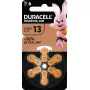 Hörgerätebatterie Duracell EasyTab 13 (PR48) 6er-Pack