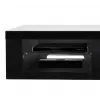 B-Tech Extra-Large TV-Schrank BT7565/B V2 Schwarz Glass Top 2 Shelves