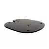 Bodenverschraubte Bodenplatte B-TECH SYSTEM X BT8380 für Bodenmontage, 240×240×6 mm, 200 kg, schwarz