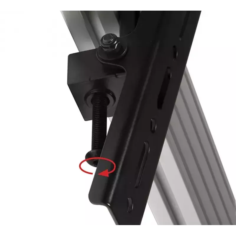 Flachbildschirm-Montagearm B-TECH SYSTEM X VESA 400 mit Neigung für BT8390, schwarz, 70 kg Tragfähigkeit