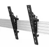 Flachbildschirm-Montagearm B-TECH SYSTEM X VESA 400 mit Neigung für BT8390, schwarz, 70 kg Tragfähigkeit