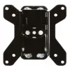 Wandhalterung B-TECH BT7511/B für Flachbildschirme, neigbar -10° bis 17°, bis 20 kg, für 28 Zoll (max. 71,1 cm), VESA 75x75–100x100, 5,5 cm Wandabstand, schwarz