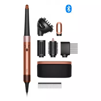 Multistyler Dyson Airwrap ID Curly + Coily — Warm-Technologie, konischer Lockenaufsatz, Schwarz/Roségold