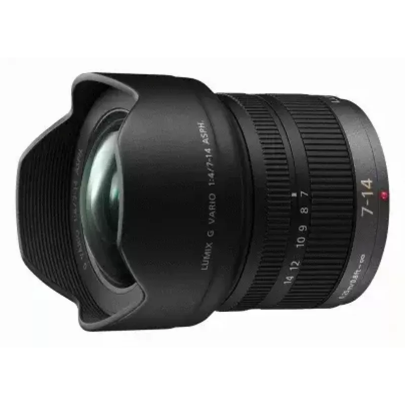 Objektiv Panasonic H-F007014 Schwarz