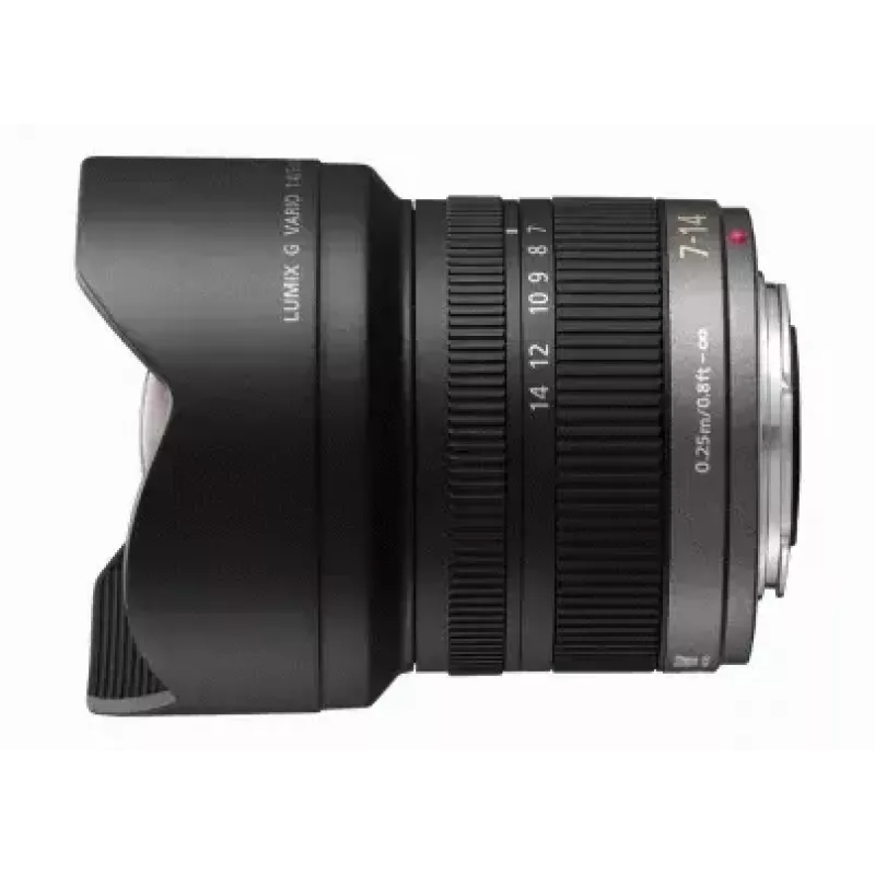 Objektiv Panasonic H-F007014 Schwarz