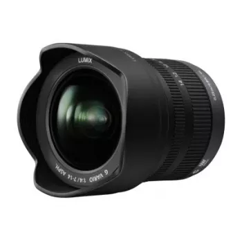 Objektiv Panasonic H-F007014 Schwarz