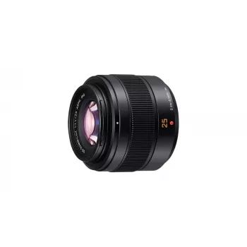 Standardobjektiv Panasonic H-XA025E 9 Elemente 7 Gruppen Schwarz