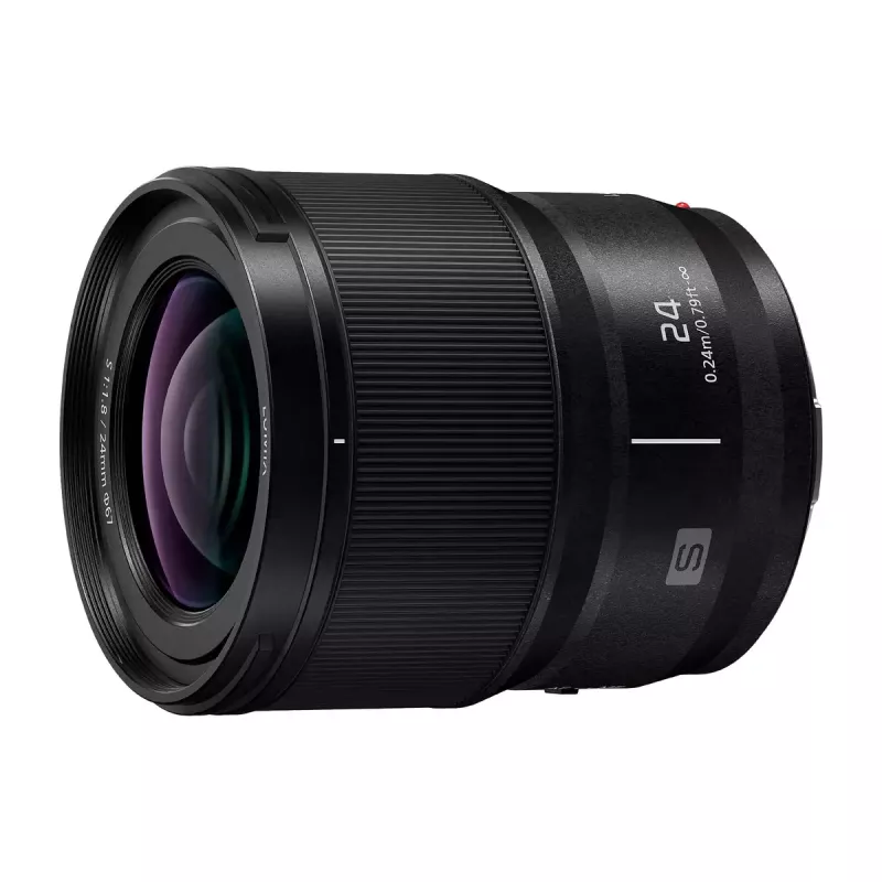 Weitwinkelobjektiv Panasonic LUMIX S 24 mm F1.8 MILC/SLR Schwarz