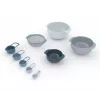 Set Joseph Joseph Nest stapelbar Blau Grau 4,5 L Schüssel 1,65 L Sieb