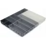 Schubladen-Organizer-Set joseph joseph Blox 10-teilig, grau, kompakte modulare Fächer für Utensilien und Kleinteile