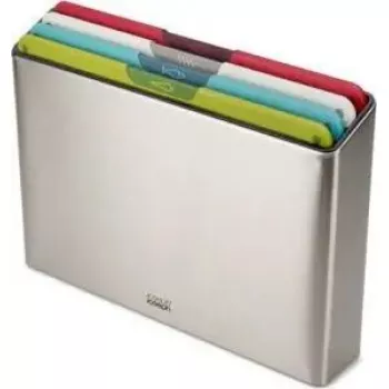 Schneidebrett-Set Joseph Joseph Folio Icon Steel 4-teilig mehrfarbig