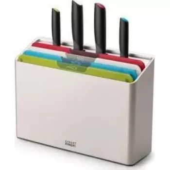 Messerset Joseph Joseph Folio Icon Plus 8-teilig mit integriertem faltbarem Schneidebrett