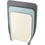 Schneidebrett-Set Joseph Joseph Nest Chop 3-teilig Grau, platzsparendes verschachteltes Design
