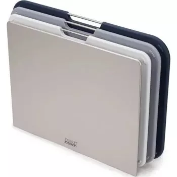 Schneidebrett-Set joseph joseph Nest Boards 3-teilig, kompaktes Nesting-Design, grau