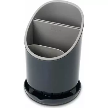 Besteckabtropfschale joseph joseph Dock Grau – kompaktes Design, einfache Entwässerung (Modell 85075)