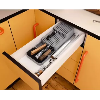 Schubladen-Organizer Joseph Joseph DrawerStore Grau