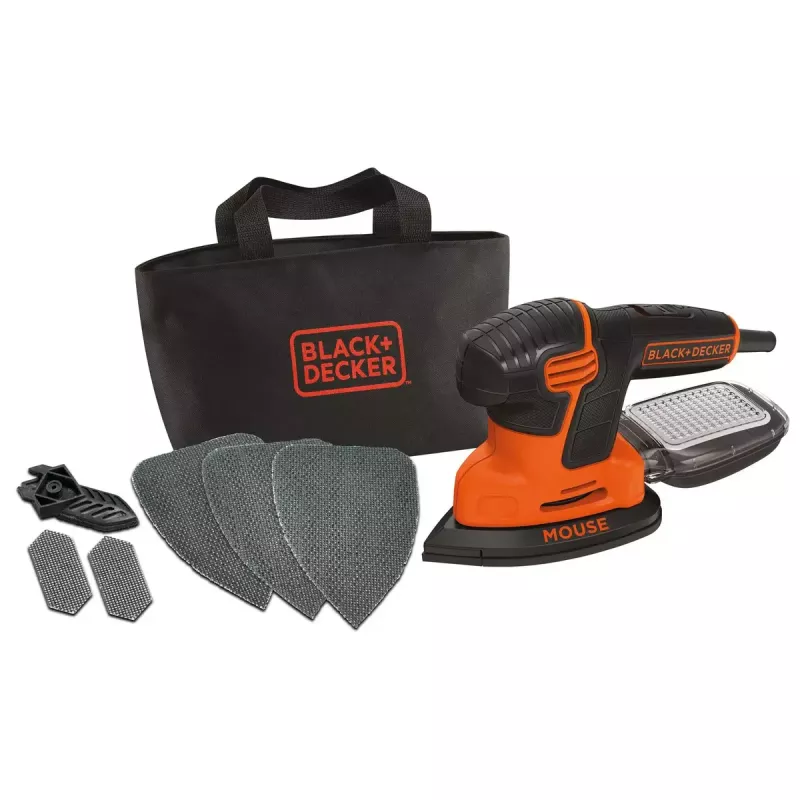 Tragbarer Schwingschleifer Schwarz & Decker KA2000-QS