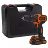 Bohrschrauber Schwarz & Decker BDCHD18K-QW 1400 min⁻¹, 1,5 Ah, Schwarz, Orange