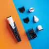 Remington G4 Graphite Series Multi Grooming Kit Schwarz Blau Weiß 0,2 mm