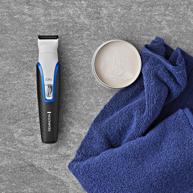 Remington G4 Graphite Series Multi Grooming Kit Schwarz Blau Weiß 0,2 mm